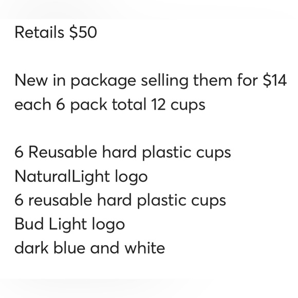 New reusable plastic eco friendly plastic cups bundle - Picture 12 of 13